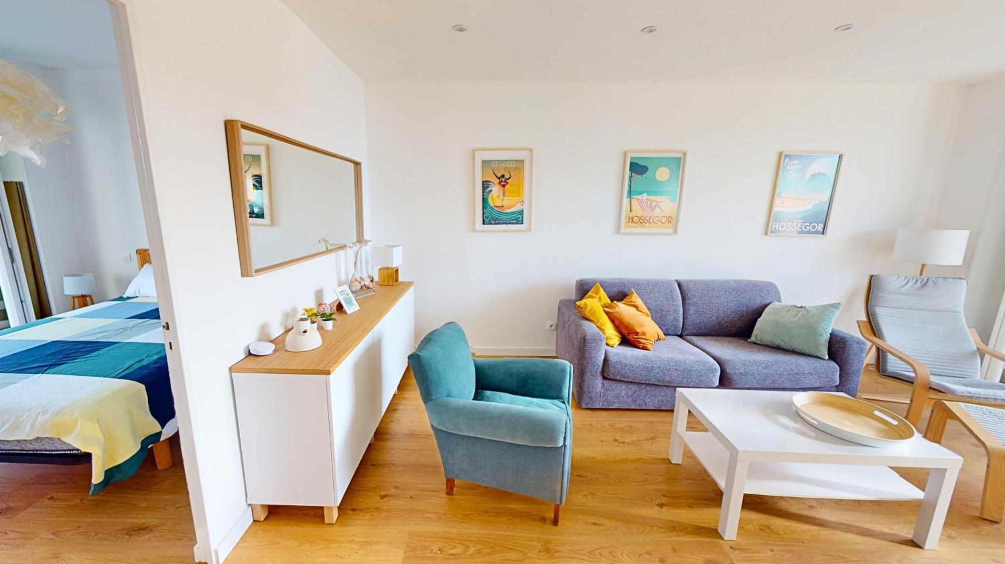 Sable - Appartement Renove Pour 4 Personnes Soorts-Hossegor Eksteriør bilde