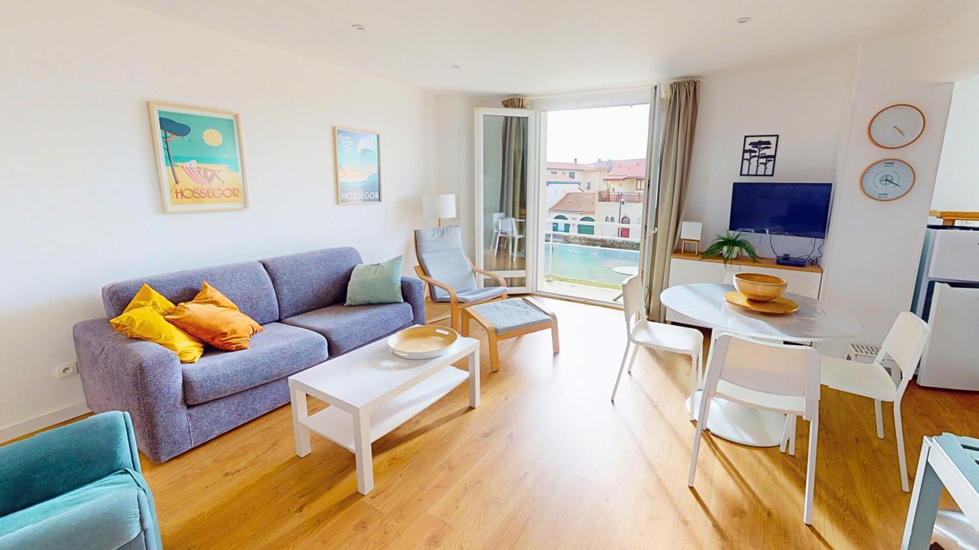 Sable - Appartement Renove Pour 4 Personnes Soorts-Hossegor Eksteriør bilde